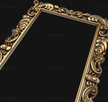 3D модель рама для зеркала, stl модель (STL)